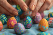 easter eggs day, DIY craft kit for painted  eggs on Sun, Mar 31, 2024