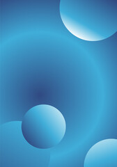 Wall Mural - Abstract circle waves background, gradient background template.