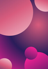 Wall Mural - Abstract circle waves background, gradient background template.