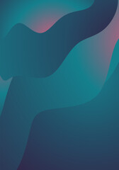 Wall Mural - Abstract circle waves background, gradient background template.