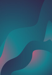 Wall Mural - Abstract circle waves background, gradient background template.