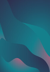 Wall Mural - Abstract circle waves background, gradient background template.