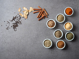 Wall Mural - cinnamon sticks and spices