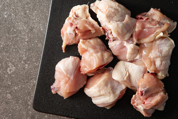 Poster - raw chicken legs, food ingredients	