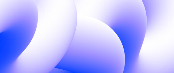 Wall Mural - abstract white blue purple fluid gradient background. wavy curved flow poster wallpaper. soft liquid