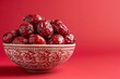 Abundance of Red Fruit in a Bowl