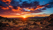 Land of Enchantment: Arizona Sunset Transforms the Rugged Frontier