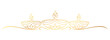 © Haysahara - Diwali Candles line art style. Diwali element vector eps 10