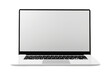 © Masood - Open Laptop Computer With Blank Screen. On a Transparent Background.