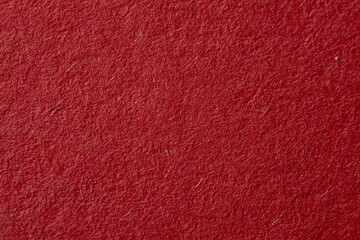 Wall Mural - Red fluffy velvet texture background. Red velvet fabric