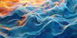  blue shiny grainy noise background texture random liquid waves. medium contrast low lighting but the colors are nice. 