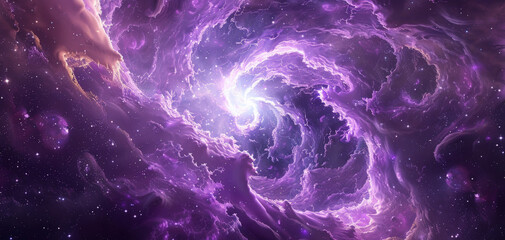 Wall Mural - beautiful purple space background. sci-fi cosmic wallpaper.
