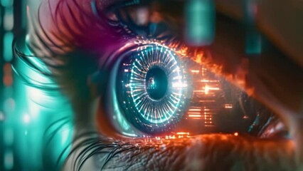 eyes of technology modern future world