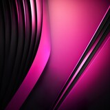 Fototapeta Konie - pink black modern abstract background with space for design. Color gradient. Dark light. Luxury. Christmas, Valentine, festive. Empty. Blank banner wallpaper texture Generative AI 