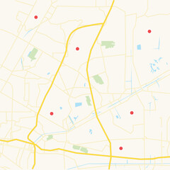 city map for any kind of digital info graphics and print publication.
