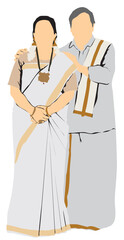 Wall Mural - kerela traditional dress