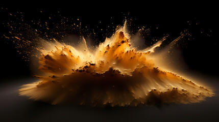 Beautiful abstract sand explosion background