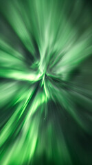 Wall Mural - northern lights aurora borealis lapland night landscape