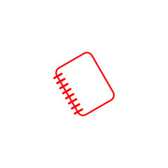 Poster - Notebook icon isolated on transparent background