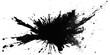 Paint stains black blotch background. Grunge Design Element. Brush Strokes. Vector illustration	