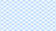 Diagonal blue checkered in the white background	