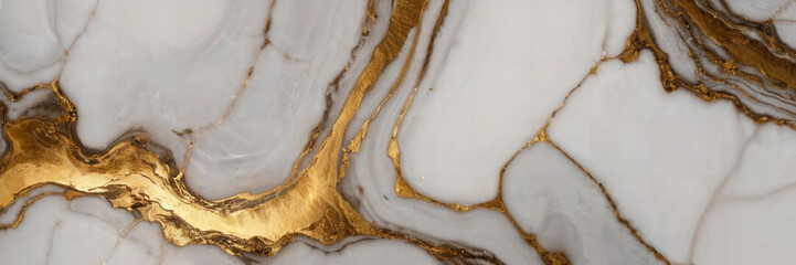  Natural White and Gold marble texture for skin tile wallpaper luxurious background.