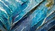 Illustration of a rough sheet metal texture with blue enamel paint.
