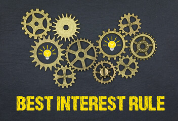 Wall Mural - best interest rule	