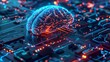 Neon Brain Network