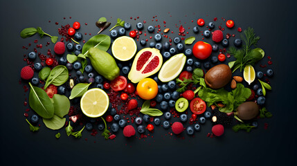 Wall Mural - Personalized nutrition plans based on genetic and metabolic profiles,