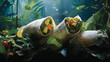 Fresh and healthy vegetarian spring rolls with vegetables in jungle environment.