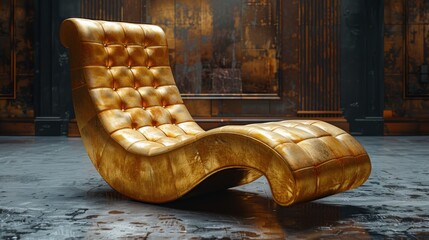 Wall Mural - Luxury leather armchair in the interior