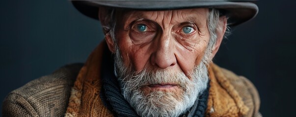 Wall Mural - Portrait of Senior Man