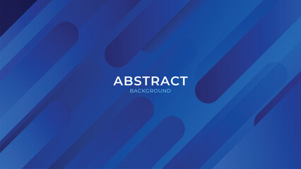 Wall Mural - Abstract blue geometric background. Minimal blue shape overlay layer background. Modern template design for covers, brochures, web and banner
