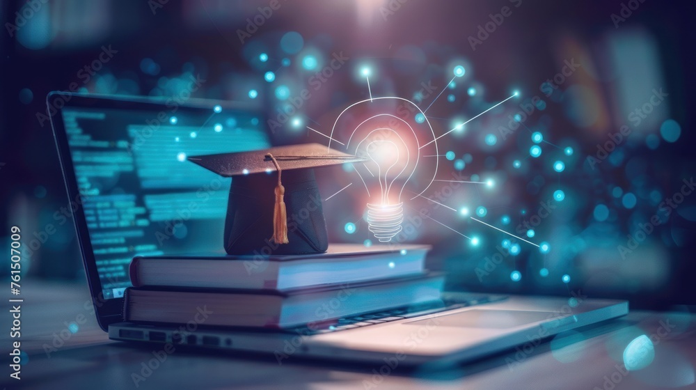 E Learning Programmes E-Learning-learning program for graduates Stock Photo | Adobe Stock