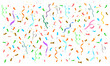 © Zhee-Graphic - confetti vector. flat design vector illustration isolated on white transparent background.