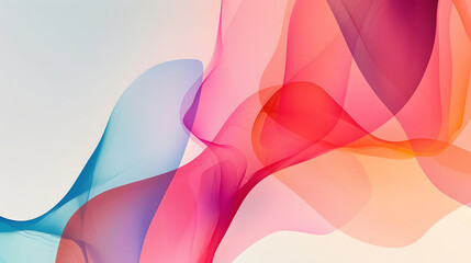 Wall Mural - colorful abstract modern minimalist background