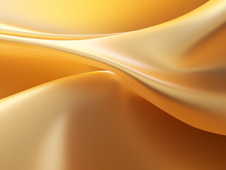 Wall Mural - geometric elegance on a gold bg. ai generation.