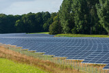Fototapeta  - Photovoltaikanlage zur Stromerzeugung auf einem Acker in Schleswig-Holstein