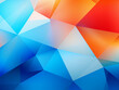 © Llama-World-studio - Colorful Polygon BG. AI Generation.