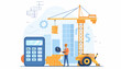 concept of cost estimation building under construction
