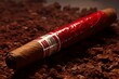 Cigar on Dirt Pile
