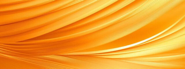 Poster - Abstract texture yellow orange background banner panorama long with 3d geometric gradient shapes for website, business, print design template paper pattern illustration