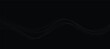© VectorStockStuff - Abstract grey wavy lines on a black background. Vector modern black background template. Dotted wave lines.