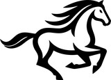 Fototapeta Konie - Horse vector logo
