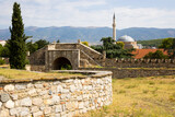 Fototapeta Sawanna - Mustafa Pasha Moschee, Skopje, Nordmazedonien