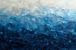 Background of the ocean with blue and white brush strokes
