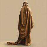 Fototapeta Natura - Arabic woman weared in traditional UAE dress