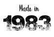 © gmstockstudio - Made in year vintage design