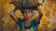 The Strength She Carries: A Portrait of a Working Woman
